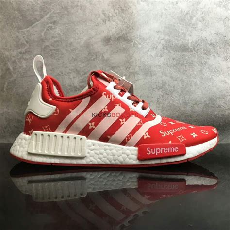 What a Supreme x Louis Vuitton x adidas NMD R1  